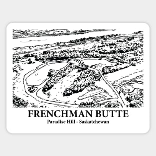 Frenchman Butte - Paradise Hill SK Magnet